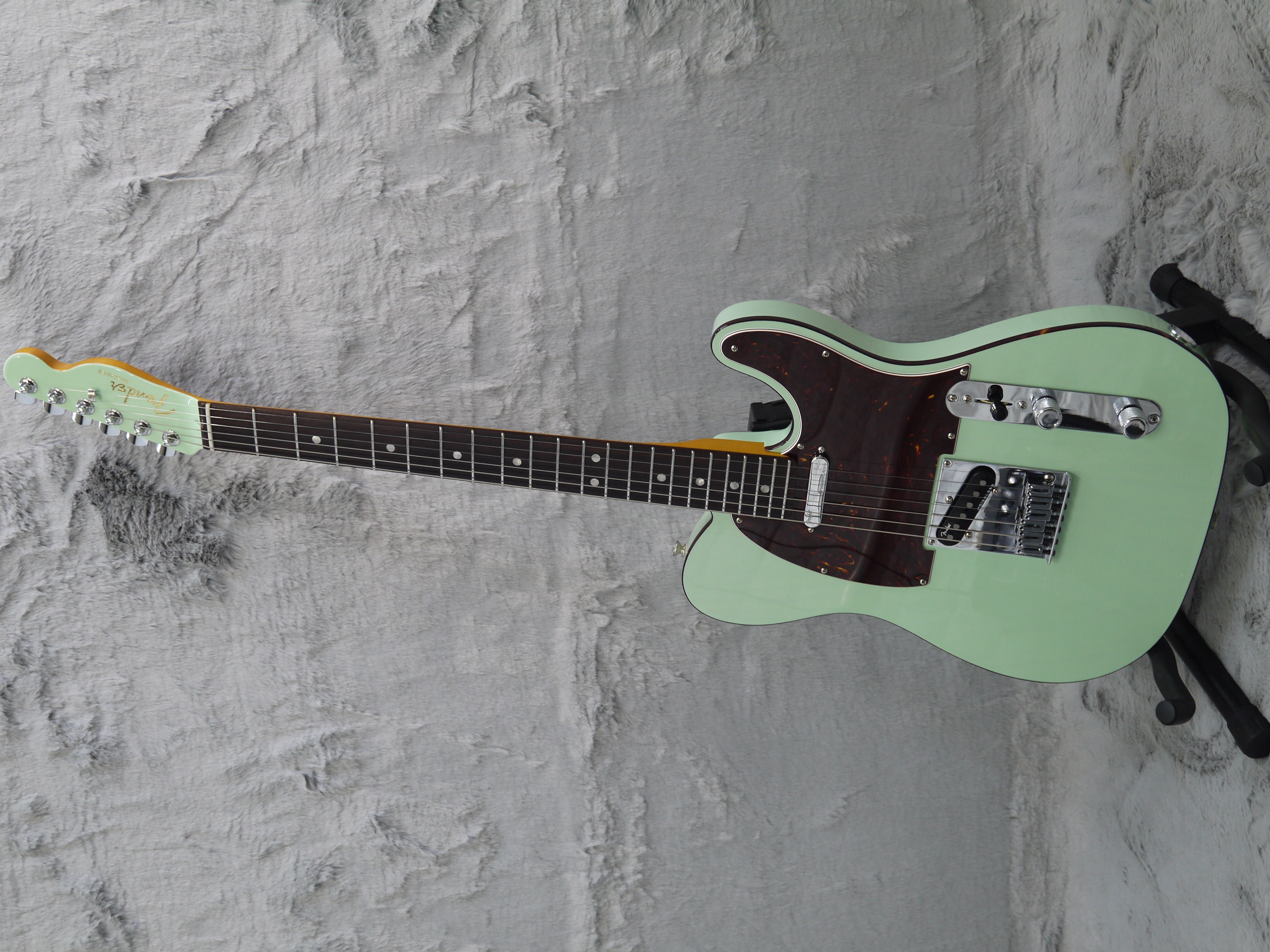 Fender American ULTRA LUXE Tlecaster　Transparent Surf Green